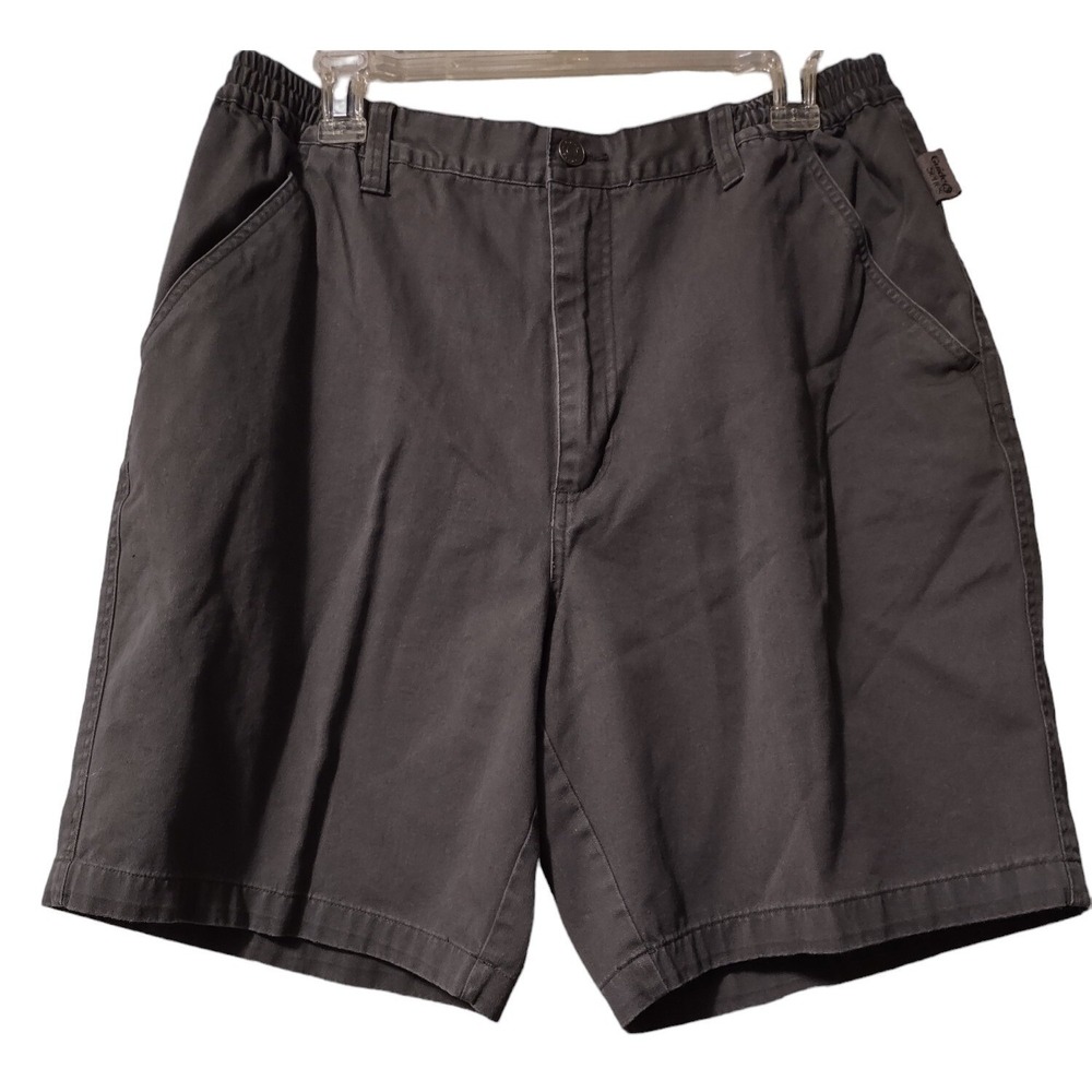 Gander Mountain Guide Series Shorts Men's 36 Outdoor Cotton Army‎ Green Pockets